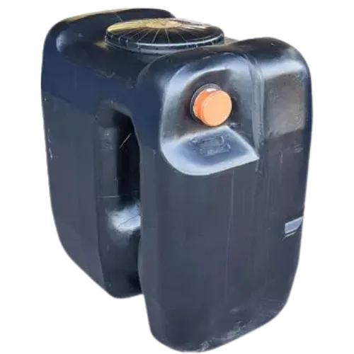 Citerne à eau de pluie enterrée rectangulaire de 1000 litres en plastique, facile à installer et idéale pour les petits espaces.