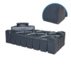 Puit d’infiltration ultraplat en plastique de 1500 litres, idéal pour les terrains avec peu de profondeur disponible